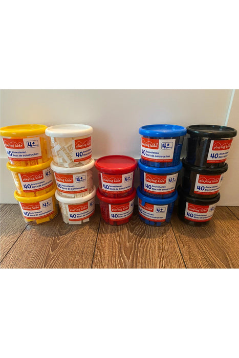 A Multicolour Lego & Building Blocks from Playing Kids in size O/S for neutral. (Front View)