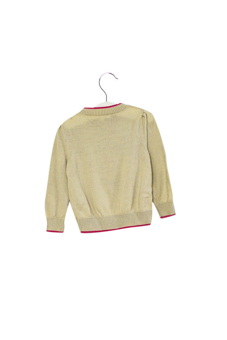 A Beige Knit Sweaters from Nicholas & Bears in size 12-18M for girl. (Back View)