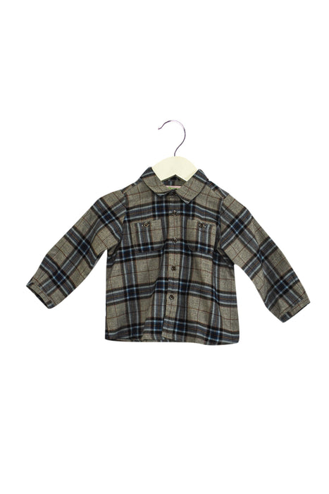 A Grey Shirts from Bonpoint in size 6-12M for boy. (Front View)
