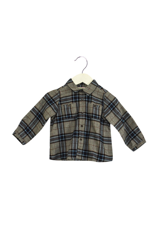 A Grey Shirts from Bonpoint in size 6-12M for boy. (Front View)