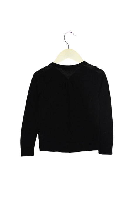 A Black Cardigans from Bonpoint in size 3T for girl. (Back View)