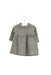 A Grey Sweater Dresses from Il Gufo in size 3-6M for girl. (Front View)