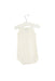 A White Sleeveless Bodysuits from Petit Bateau in size 3-6M for girl. (Back View)