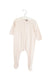 A Pink Long Sleeve Jumpsuits from Petit Bateau in size 3-6M for girl. (Front View)