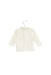 A White Long Sleeve Tops from Chloe in size 6-12M for girl. (Back View)