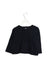 A Navy Long Sleeve Tops from DOUUOD in size 2T for girl. (Back View)