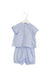 A Blue Pyjama Sets from Bonpoint in size 3-6M for boy. (Front View)