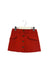 A Red Short Skirts from Jacadi in size 5T for girl. (Front View)