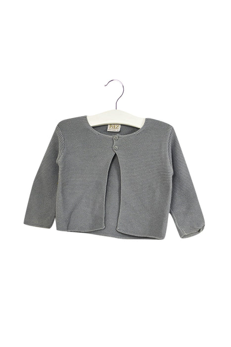 A Blue Cardigans from Paz Rodriguez in size 3-6M for girl. (Front View)