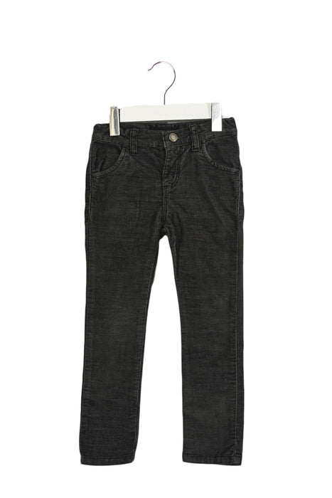 A Grey Jeans from Arsène et les pipelettes in size 4T for girl. (Front View)