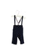 A Navy Casual Pants from Janie & Jack in size 0-3M for boy. (Front View)
