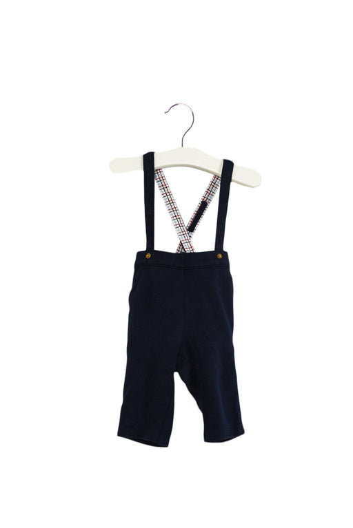 A Navy Casual Pants from Janie & Jack in size 0-3M for boy. (Front View)