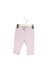 A Pink Casual Pants from Jacadi in size 3-6M for girl. (Front View)