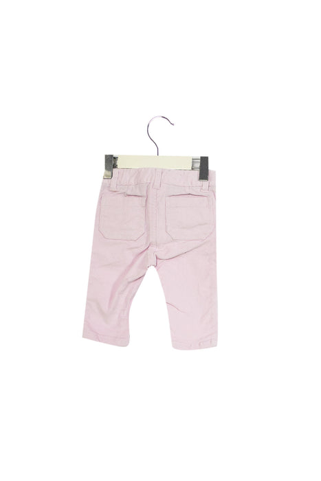 A Pink Casual Pants from Jacadi in size 3-6M for girl. (Back View)