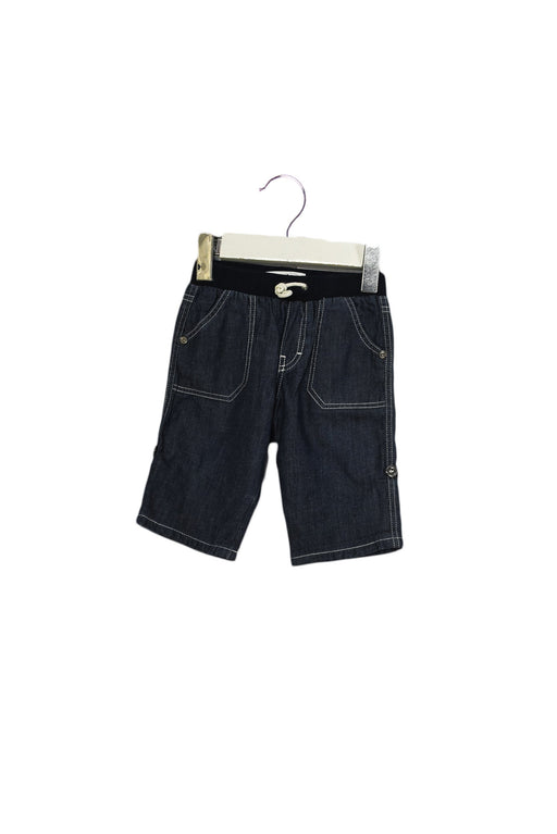 A Navy Shorts from Burberry in size 0-3M for boy. (Front View)