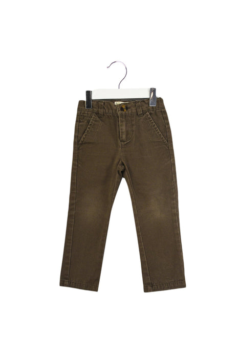 A Brown Casual Pants from Monsoon in size 18-24M for girl. (Front View)