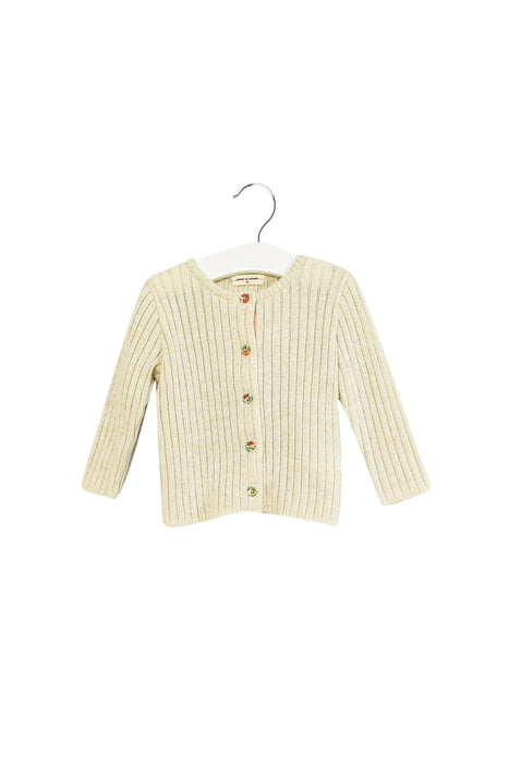 A Beige Knit Sweaters from Sense of Wonder in size 12-18M for girl. (Front View)