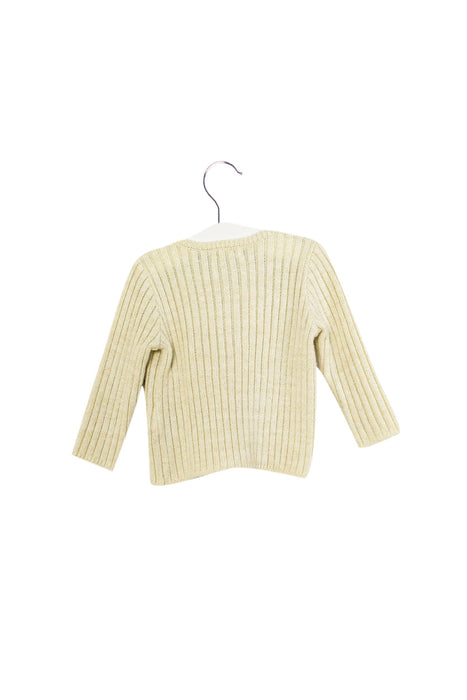 A Beige Knit Sweaters from Sense of Wonder in size 12-18M for girl. (Back View)