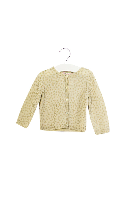 A Ivory Cardigans from Bonpoint in size 12-18M for girl. (Front View)