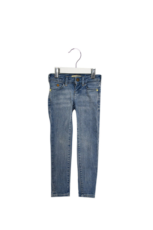 A Blue Jeans from Scotch & Soda in size 4T for girl. (Front View)