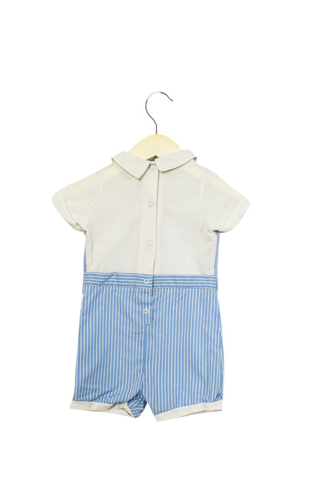 A Blue Short Sleeve Rompers from Nicholas & Bears in size 6-12M for boy. (Back View)
