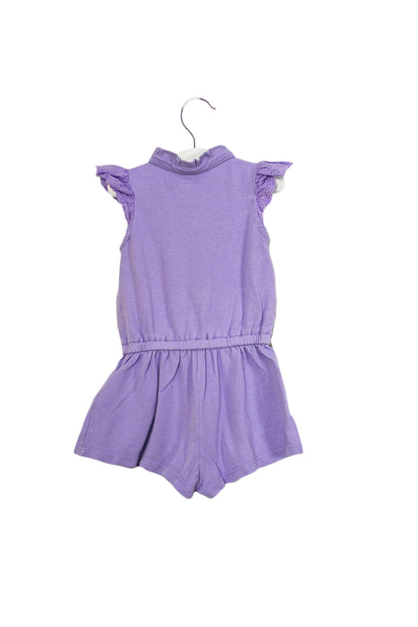 A Purple Rompers from Ralph Lauren in size 6-12M for girl. (Back View)
