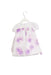 A Purple Short Sleeve Dresses from Chickeeduck in size 18-24M for girl. (Back View)