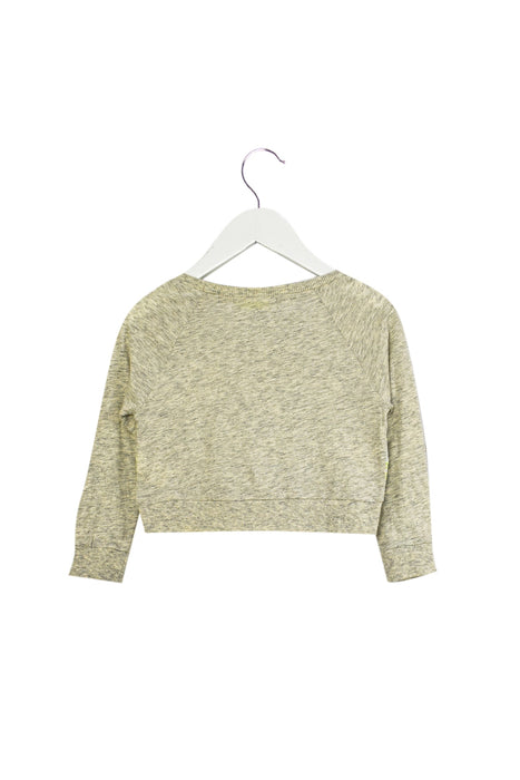A Grey Crewneck Sweatshirts from Gingersnaps in size 2T for girl. (Back View)