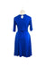 A Blue Short Sleeve Dresses from Maternal America in size XS for maternity. (Back View)