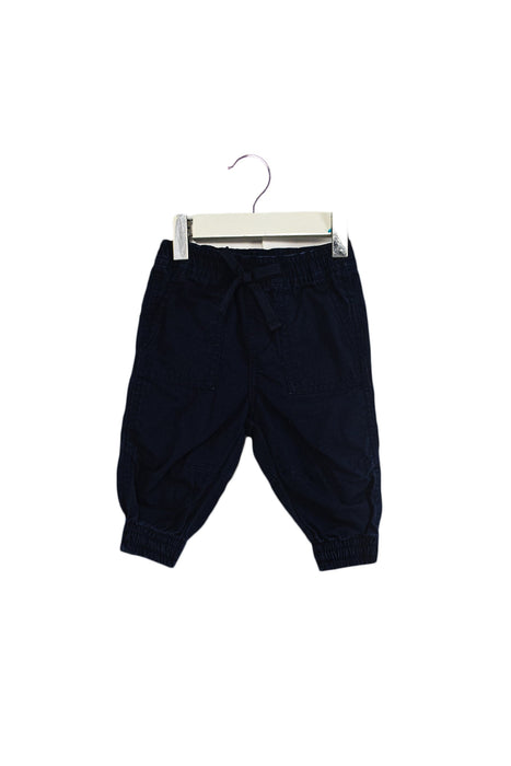 A Navy Casual Pants from Ralph Lauren in size 3-6M for boy. (Front View)
