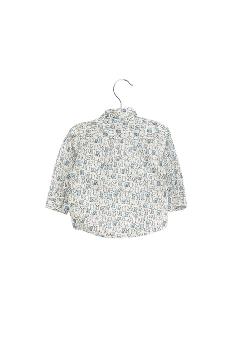 A White Shirts from Simonetta in size 3-6M for boy. (Back View)