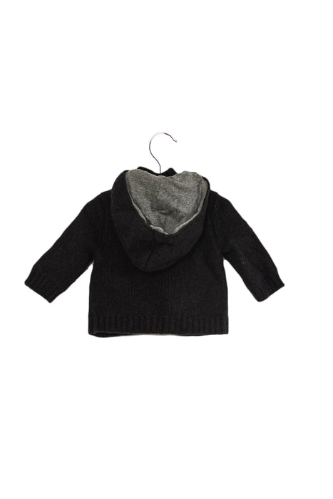 A Brown Cardigans from Bonpoint in size 3-6M for boy. (Back View)