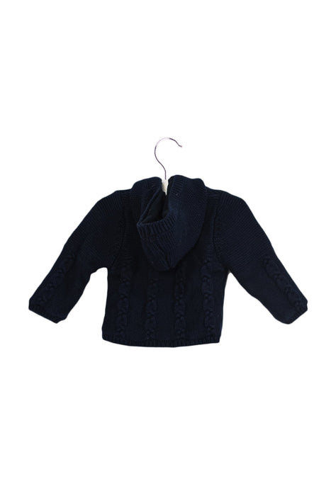 A Navy Knit Sweaters from Absorba in size 3-6M for girl. (Back View)