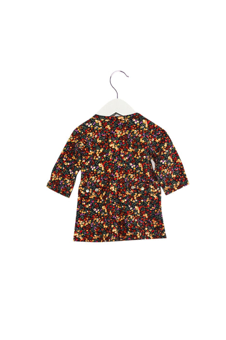 A Navy Sweater Dresses from Agnes b. in size 3-6M for girl. (Back View)