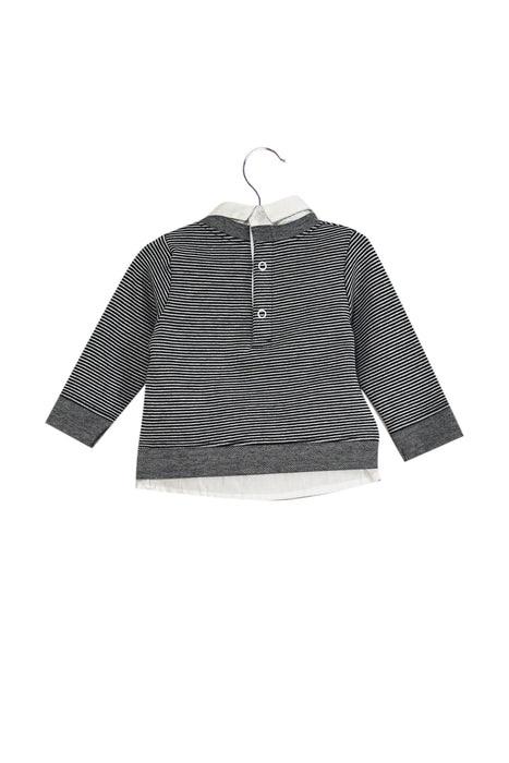 A Navy Long Sleeve Tops from J by Jasper Conran in size 3-6M for boy. (Back View)