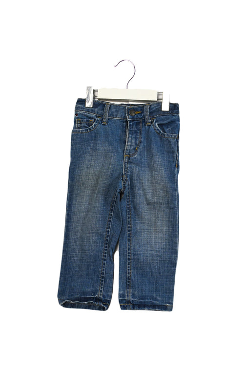 A Blue Jeans from Tommy Hilfiger in size 12-18M for boy. (Front View)