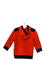 A Red Buttoned Sweatshirts from Tommy Hilfiger in size 6-12M for boy. (Back View)