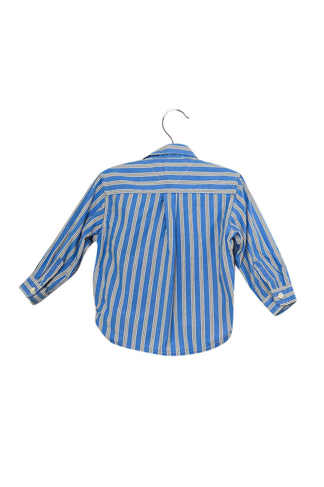 A Blue Shirts from Tommy Hilfiger in size 6-12M for boy. (Back View)