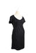 A Grey Short Sleeve Dresses from Seraphine in size S for maternity. (Front View)