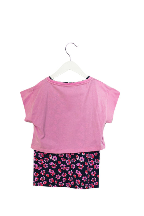 A Pink Short Sleeve Tops from Armani in size 10Y for girl. (Back View)
