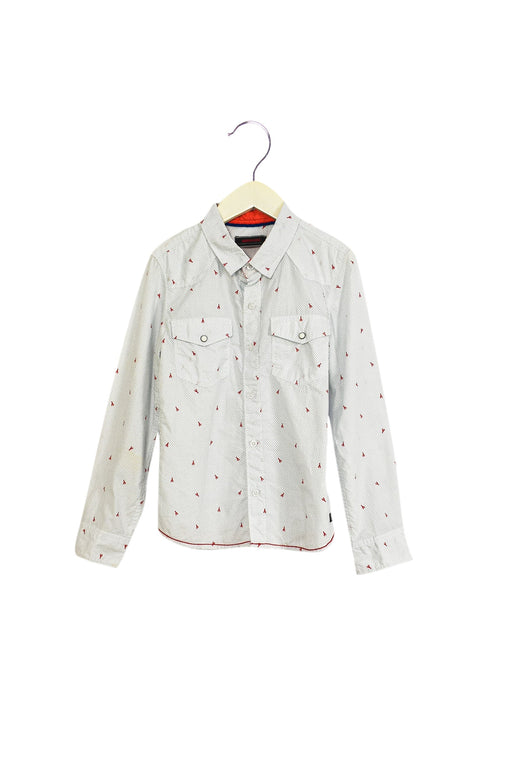 A White Shirts from Catimini in size 8Y for boy. (Front View)