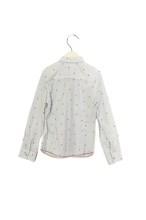 A White Shirts from Catimini in size 8Y for boy. (Back View)