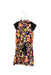A Black Sleeveless Dresses from Fendi in size 8Y for girl. (Front View)