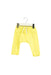 A Yellow Sweatpants from Seed in size 0-3M for neutral. (Front View)