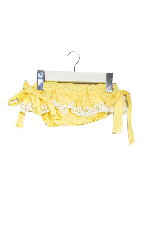 A Yellow Bloomers from Phi Clothing in size 6-12M for girl. (Front View)