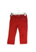 A Red Casual Pants from Bout'Chou in size 6-12M for boy. (Front View)