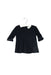 A Navy Long Sleeve Dresses from Ralph Lauren in size 6-12M for girl. (Front View)
