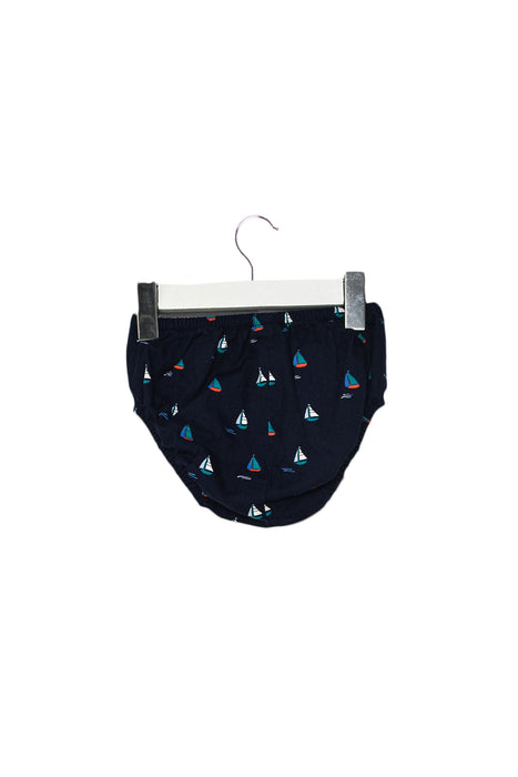 A Navy Bloomers from Janie & Jack in size 0-3M for girl. (Back View)