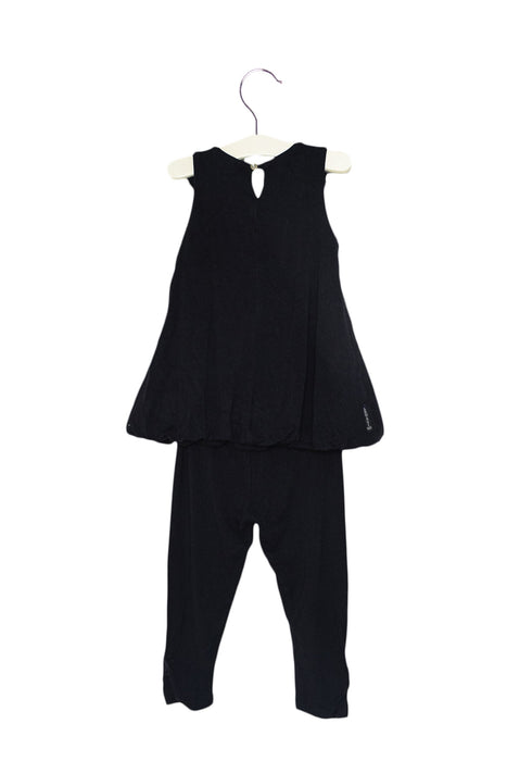 A Navy Sleeveless Tops from Armani in size 12-18M for girl. (Back View)