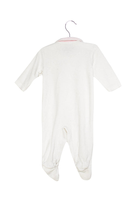 A White Long Sleeve Jumpsuits from Chickeeduck in size 0-3M for girl. (Back View)